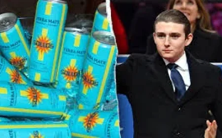 Barron Trump backs SOLLOS launch, 12-pack retails for $39