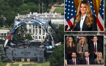 Melania Trump to attend White House UFC fight on South Lawn