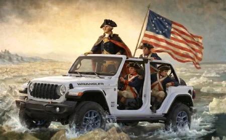 Jeep Offers 100 Wranglers for Eligible George Washingtons