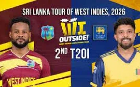 Sri Lanka Face West Indies in Second T20 as Sl Vs Wi Turns Vital