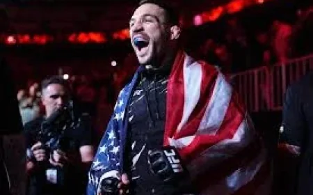 Michael Chandler Set for Mauricio Ruffy at UFC Freedom 250
