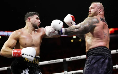 Tommy Fury Wins 59-56 Points Decision in Tyson Fury Fight
