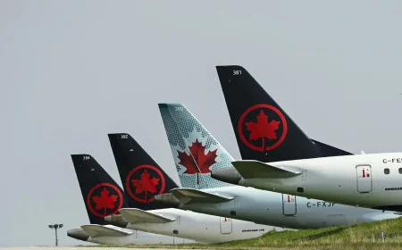 Air Canada Ratifies 4-Year Deal Covering 6,000 Workers
