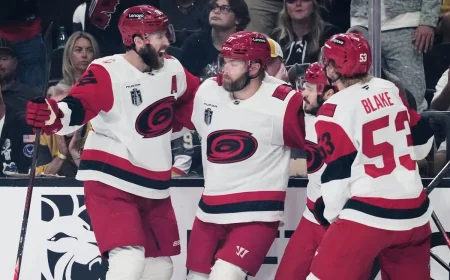 Hurricanes Head to Game 6 With 3-2 Lead in Stanley Cup Finals