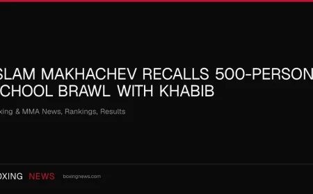 Khabib Nurmagomedov Helped Turn 500-Fighter Dagestan Brawl