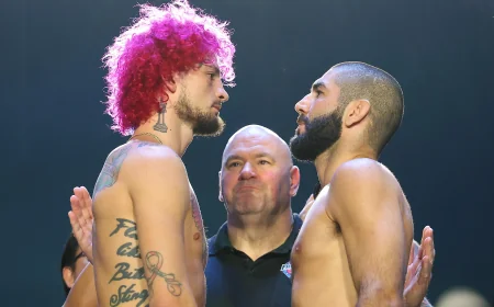 Sean O'malley Stops Aiemann Zahabi in Round 2 at UFC White House
