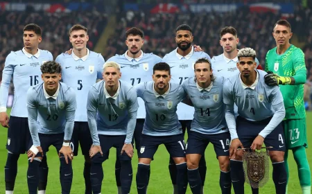 équipe D'uruguay De Football retardé de 4 heures avant Miami