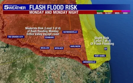 National Weather Service issues Rio Grande Valley flood watch through Wednesday — Krgv-tv