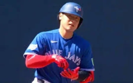 Kazuma Okamoto Reaches 500 Level for Blue Jays in 423-Foot Shot