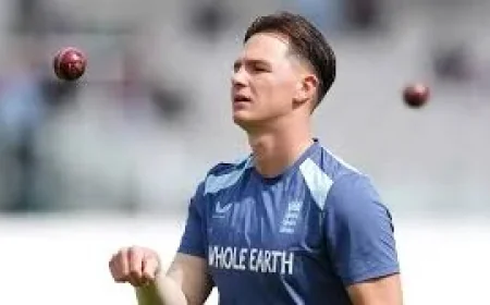 Jordan Cox Set for England Test Debut Against New Zealand