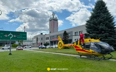 Strażacy w Tychach reanimowali Dziecko przed komendą