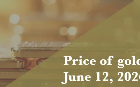 June 12 Gold Hits $4,195 As Price Of Gold Extends Rally