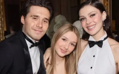 Brooklyn Beckham Calls Harper Beckham Visit Choreographed for Cameras