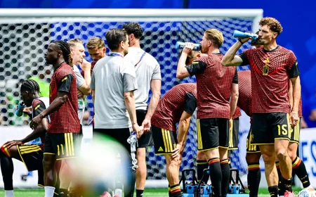 Brandon Mechele Starts in Belgium's Four-Man Defense Against Egypt