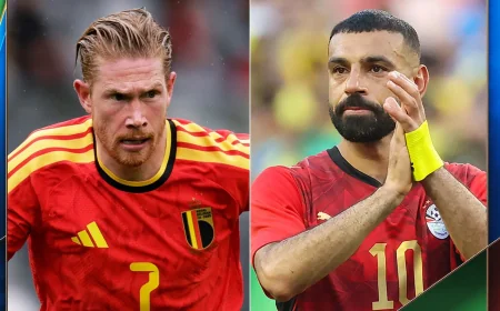 De Bruyne Leads Belgium in Seattle Before Egypt Meeting — Who Does De Bruyne Play For
