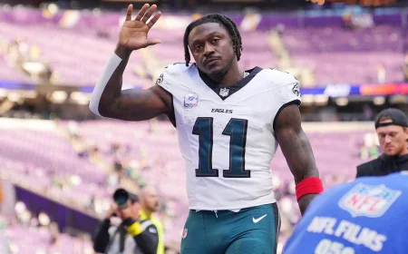 A J Brown Stayed Well-Liked In Eagles Locker Room