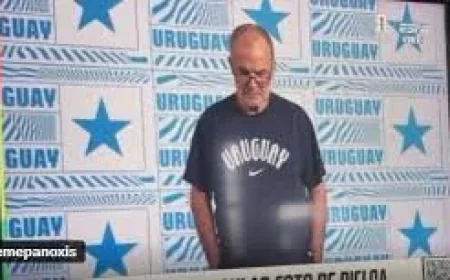Marcelo Bielsa Shrugs Off Uruguay's 4.15pm Flight Delay