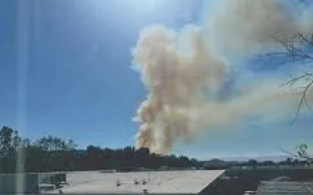 Crews Order Evacuations Near 15-Acre Stevenson Ranch Fire