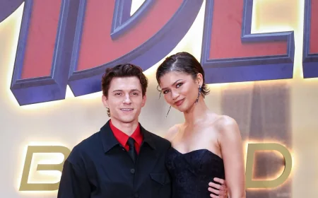 Zendaya and Tom Holland Lead Spiderman Brand New Day Madrid Premiere