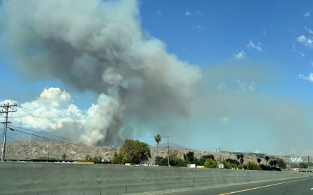Shore Fire Prompts Beaumont Evacuation Warning for Zone RVC-0231B