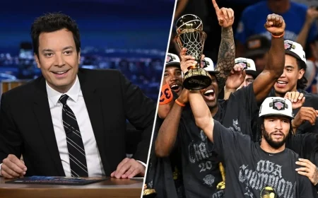 Jimmy Fallon Books Knicks Special 53 Years in the Making