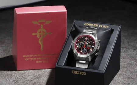 Seiko Releases ¥65,780 Fullmetal Alchemist Seiko Watch Through AMNIBUS