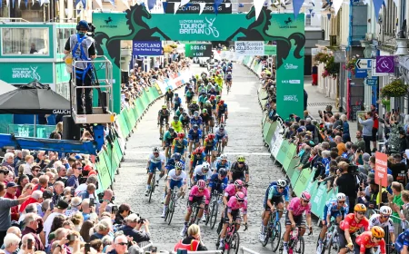 Lincoln Launches Tour Of Britain 2026 Route, Earlston Finishes It