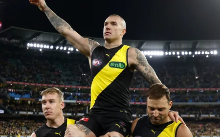 Dustin Martin to wear the Big V in 2026 Legends Game