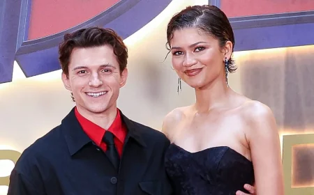 Tom Holland and Zendaya make Madrid debut as husband and wife