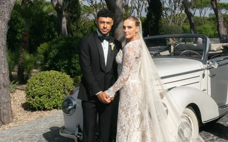 Perrie Edwards Wore 3 White Dresses at Her Wedding in Portugal — Perrie Edwards' Wedding