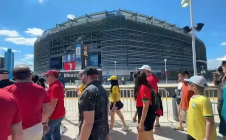 Laura Rugarber Works From Home as 530 Buses Stage Near Penn Station — Metlife World Cup Games