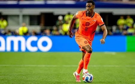 Ryan Gravenberch Sets Up 2 Netherlands Goals in 2-2 Draw