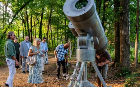 Four Sculptures Open at Huntsville Botanical Garden’s Nature Unframed