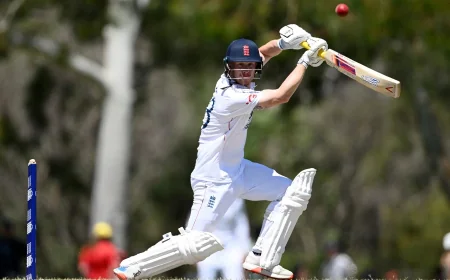 James Rew Set for Test Debut as England Make Five Changes