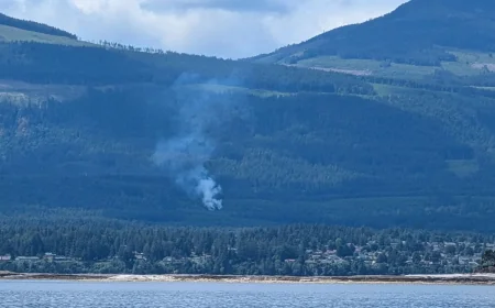 Bc Wildfire reports two new Vancouver Island fires near Nanaimo River