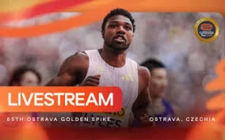 Gout Gout Lyles runs 14.67 world best at Ostrava Golden Spike