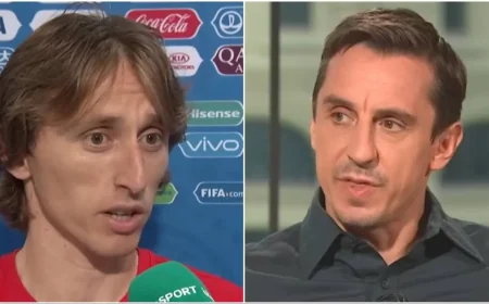 Luka Modric Still Central as Croatia Plan World Cup 2018 Repeat