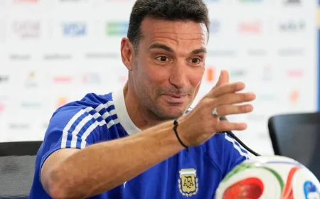 Scaloni Says First Match Not Fundamental Before Argentina Vs Argelia