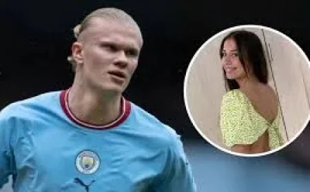 Haaland Soccer: Erling Haaland Reveals Minecraft Habit With Isabel Haugseng Johansen