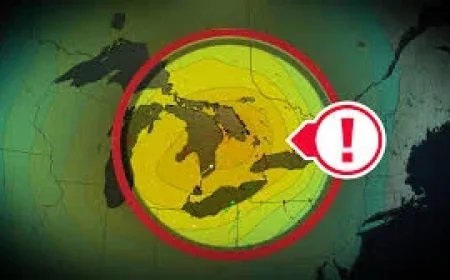 Ontario Faces 990 mb Low in Environment Canada Hail Wind Alert