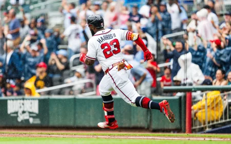 Michael Harris Exits in Second Inning for Braves Against Giants