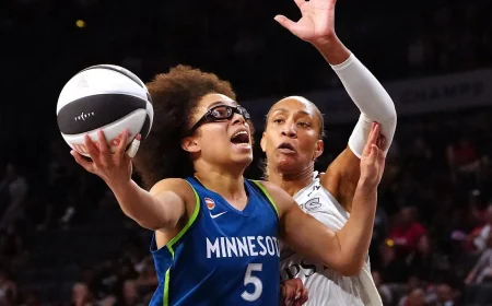 Sophie Cunningham reaction follows Olivia Miles' A'ja Wilson drive