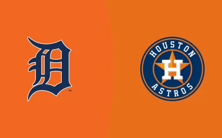 Colt Keith Powers Tigers Past Astros 9-3 in Opener — Tigers - Astros