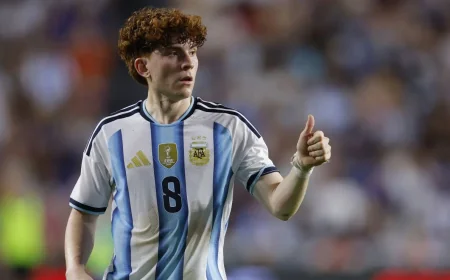 Valentín Barco Fits Argentina's Squad Race With Left-Back Opening