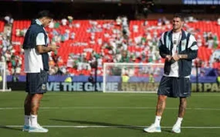 Leandro Paredes headline: Tapia shares Messi and De Paul pre-match photo
