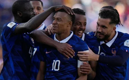 Mbappé Scores 2 as France Beats Senegal 3-1 — Football Matches Today