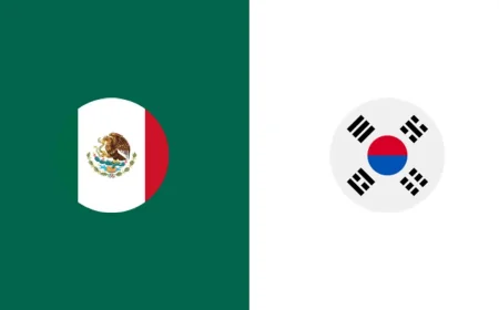 Mexico Eyes First Place in Korea Vs Mexico With 2-0 Start