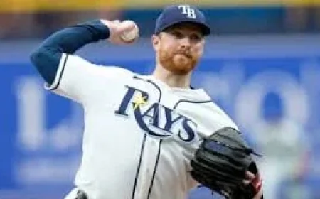 Drew Rasmussen Strikes Out 13 in Rays' 7-5 Win