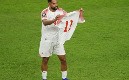 Ali Olwan Scores Jordan's First World Cup Goal Against Austria