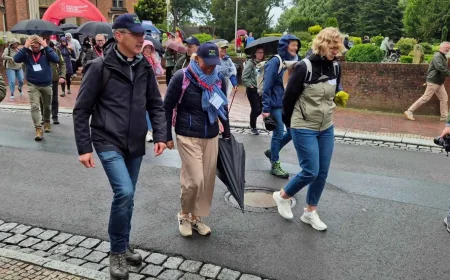 Heiner Wilmer starts five-day Munster pilgrimage tour